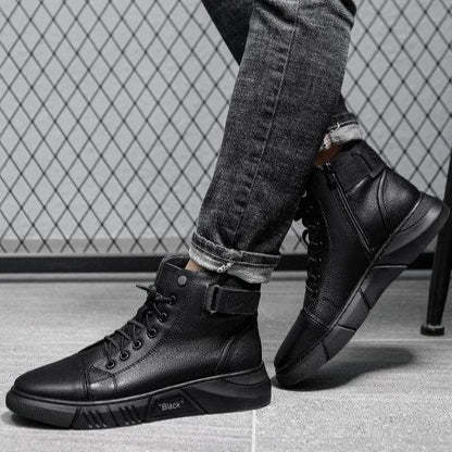 Chaussures en Cuir de Qualité pour Hommes - Livraison Gratuite